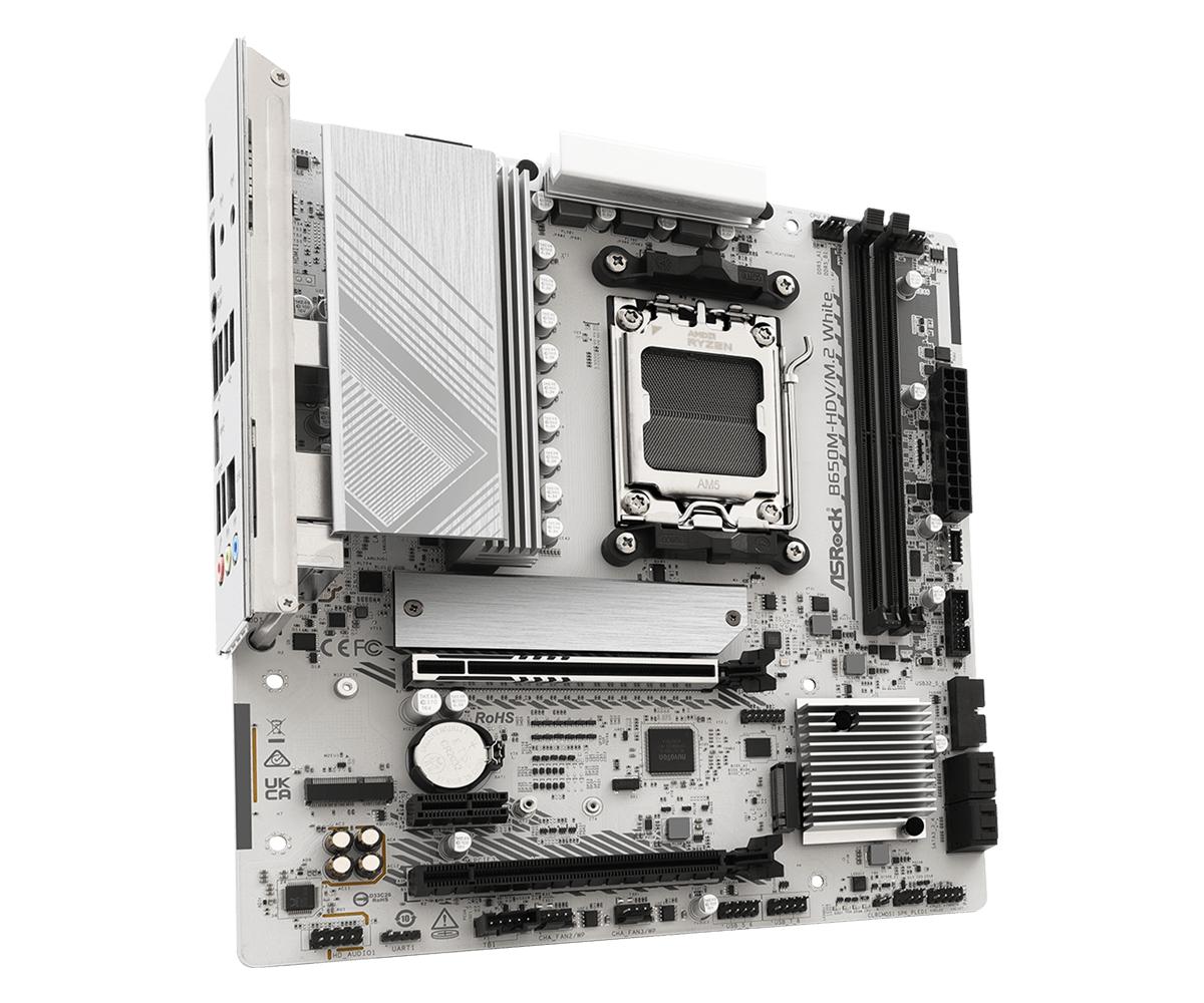 ASRock B650M-HDV/M.2 White (AM5, AMD B650, DDR5) - Image 5