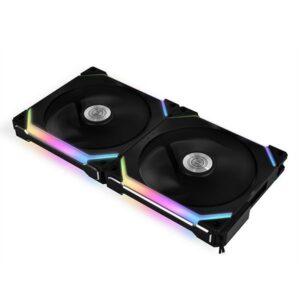 JualLian Li Uni Fan SL140 | ARGB Fan Casing 140mm With Controller Dual Pack – Black