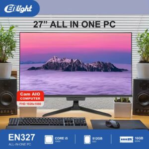 Enlight AIO EN327 | Monitor LED AIO 27" FHD 1920x1080 | i5-10400 | 16GB DDR4