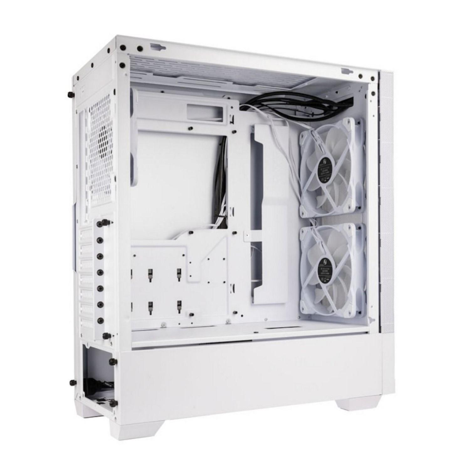 Lian Li Lancool 205 Mesh C | ATX PC Case TG Include 3 ARGB Fans - White - Image 3