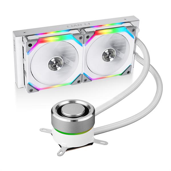 Lian Li Galahad 240 Uni Fan SL Edition | AIO CPU Cooler ARGB - White