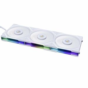 JualLian Li Uni Fan TL120 | Fan Casing 120mm With Controller Triple Pack – White