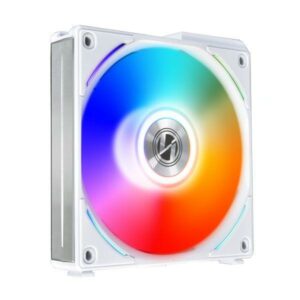 JualLian Li Uni Fan AL120 | ARGB Fan Casing 120mm With Controller Triple Pack – White