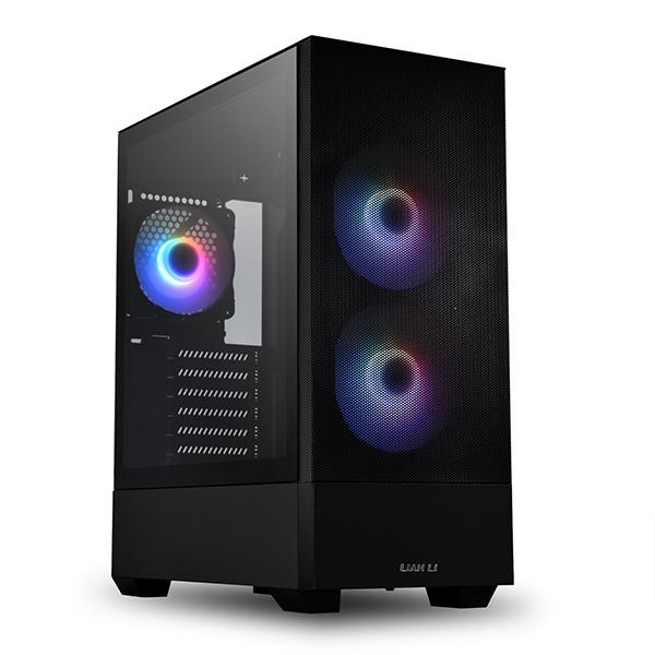 Lian Li Lancool 205 Mesh C | ATX PC Case TG Include 3 ARGB Fans - Black - Image 2
