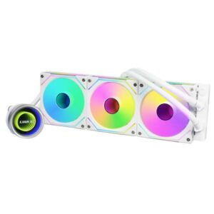 JualLian Li Galahad II Trinity Uni Fan SL-Infinity 360 | AIO CPU Cooler ARGB – White