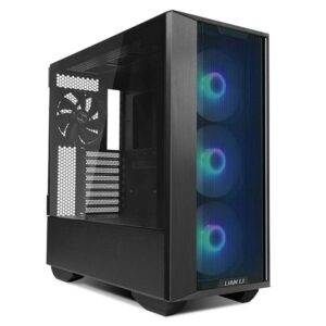 JualLian Li Lancool III RGB | E-ATX PC Case TG Include 4 ARGB Fans – Black