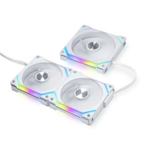 JualLian Li Uni Fan SL120 V2 | ARGB Fan Casing 120mm With Controller – White