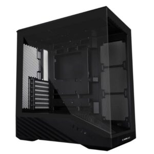 JualLian Li Vector V100 | E-ATX PC Case Tempered Glass – Black