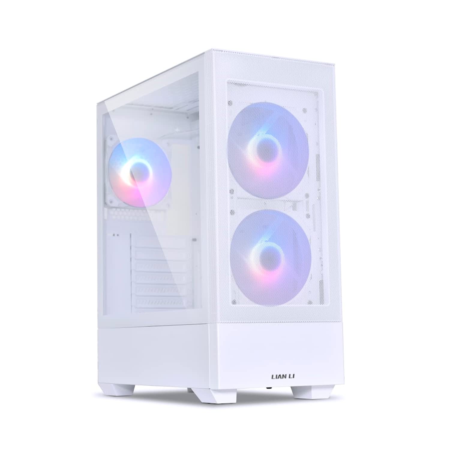 Lian Li Lancool 205 Mesh C | ATX PC Case TG Include 3 ARGB Fans - White