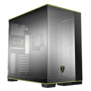 Lian Li Dynamic O11 EVO RGB Automobili Lamborghini Ection | E-ATX PC Case TG Carbon Fiber