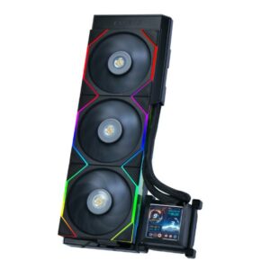 JualLian Li Hydroshift LCD 360TL | AIO CPU Cooler LCD Display 2.88″ IPS – Black