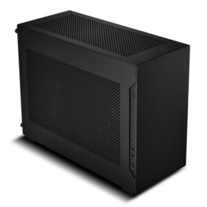 JualLian Li A4-H20 | Mini ITX PC Case Include Riser PCIe 4.0 – Black
