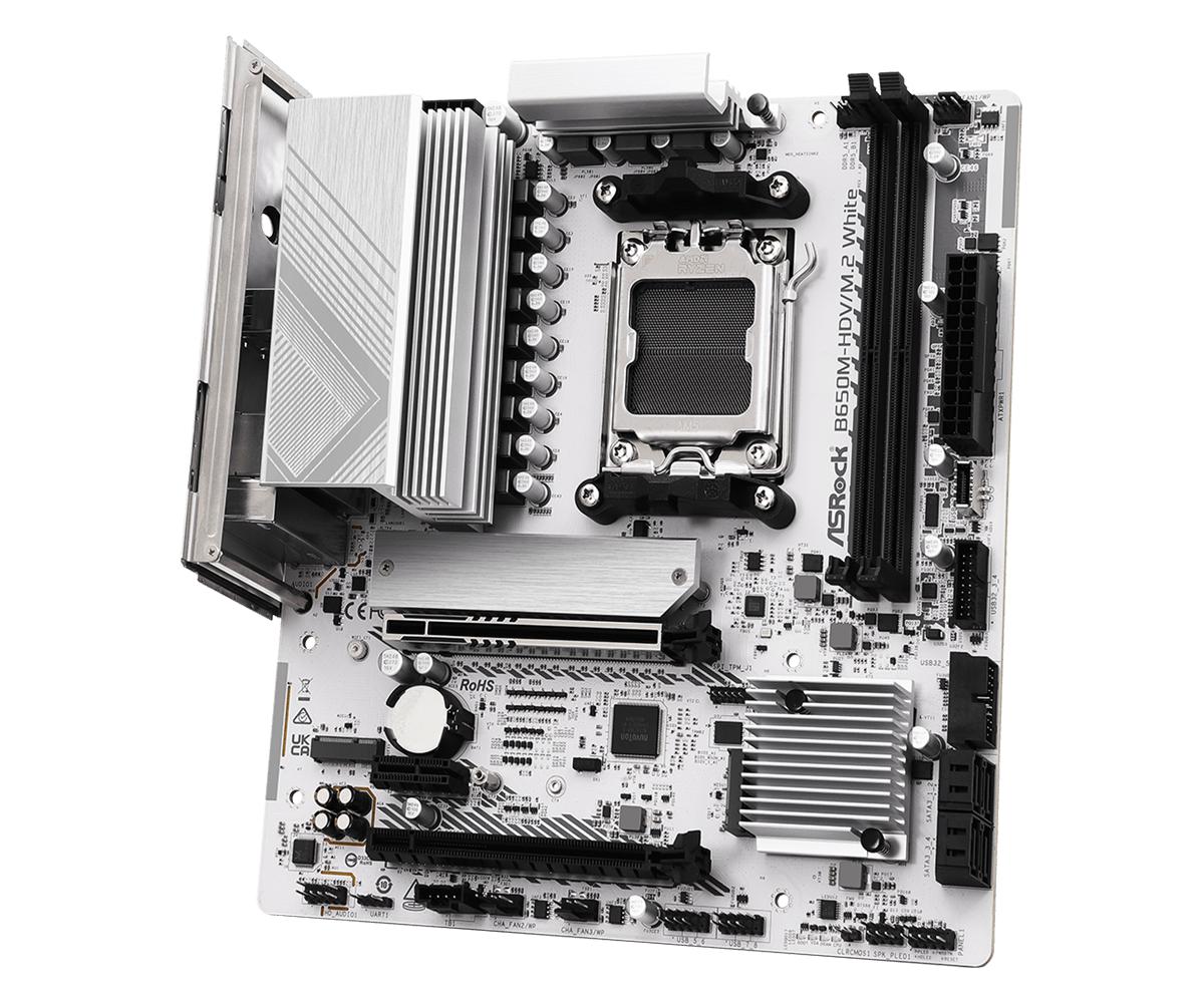 ASRock B650M-HDV/M.2 White (AM5, AMD B650, DDR5) - Image 4