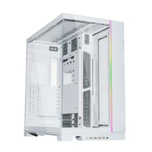 Lian Li O11 Dynamic Evo XL | E-ATX PC Case Tempered Glass - White
