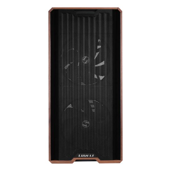 Lian Li Lancool 217 | PC Case E-ATX Wooden Tempered Glass – Include 5 Cooling Fans - Black - Image 3