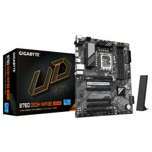 JualGIGABYTE B760 DS3H WIFI6E GEN5 (Socket LGA 1700, B760, DDR5)