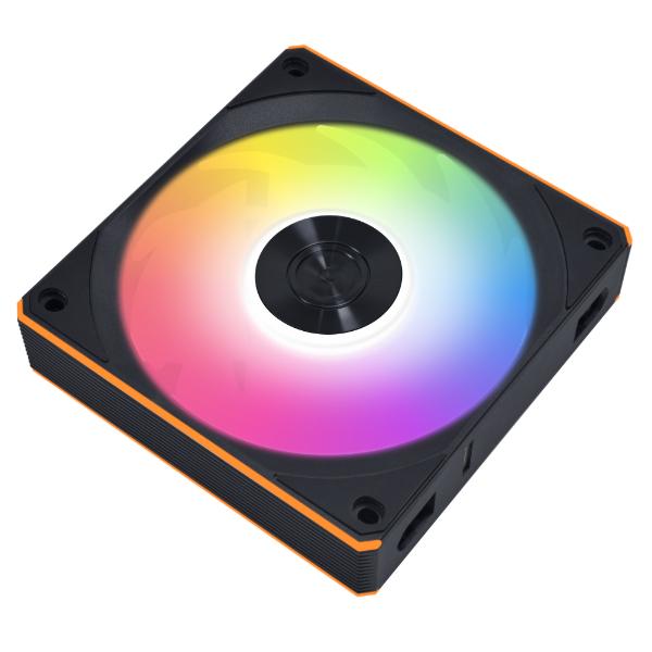 Lian Li Uni Fan CL 120 Wireless | ARGB Fan Casing 120mm Reverse Blade Single Pack - Black - Image 2