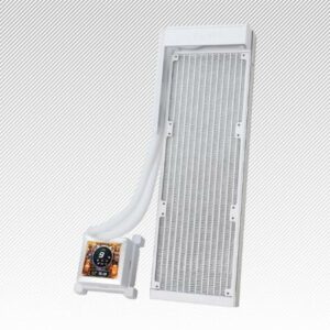 JualLian Li Hydroshift LCD Fan Less 360 | AIO CPU Cooler LCD Display 2.88″ IPS – White