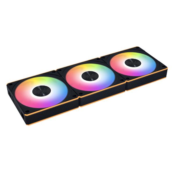 Lian Li Uni Fan CL 120 WIreless | ARGB Fan Casing 120mm With Controller Triple Pack - Black