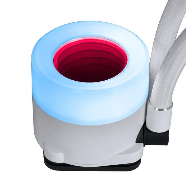Lian Li Galahad II Trinity Uni Fan SL-Infinity 240 | AIO CPU Cooler ARGB - White - Image 3