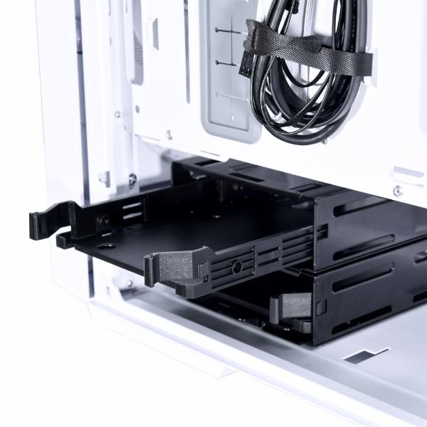 Lian Li Lancool 206 | ATX PC Case TG Include 2 Fans - White - Image 4