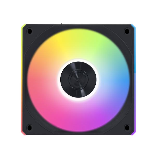Lian Li Uni Fan CL 120 WIreless | ARGB Fan Casing 120mm With Controller Triple Pack - Black - Image 2