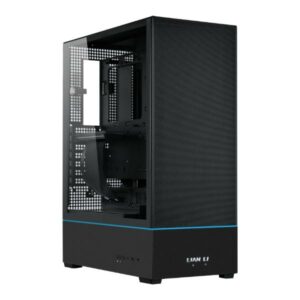 JualLian Li SUP01 | ATX PC Case TG Include 3 PWM Fan – Black