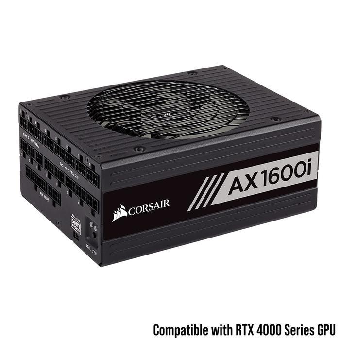 Corsair AX1600i ATX 3.0 PCIe 5.0 80+ Titanium Fully Modular
