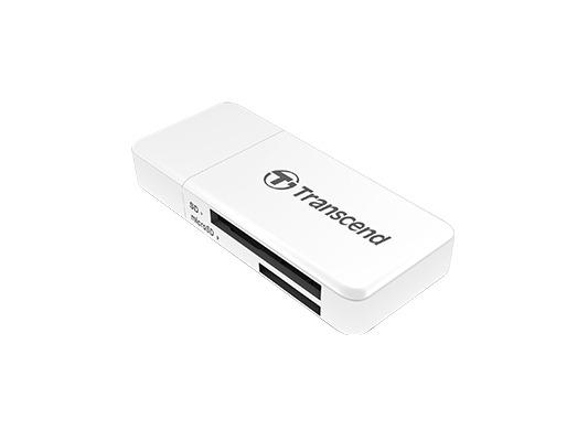 Transcend Card Reader RDF5 - SD, microSD USB 3.0 / USB 3.1 - WHITE - Image 2