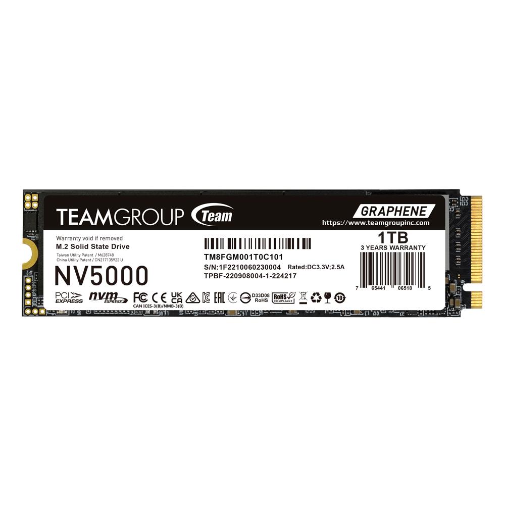 SSD Team NV5000 M.2 2280 NVME 1TB - PCIe Gen4x4