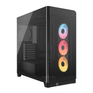 Corsair Frame 4500X RS-R ARGB | E-ATX PC Case Panoramic Glass Include 3 ARGB Reverse Fans - Black
