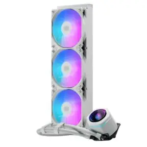 JualCooler Master MasterLiquid 360 Core Nex ARGB AIO Liquid Cooler 360mm &ndash; WHITE