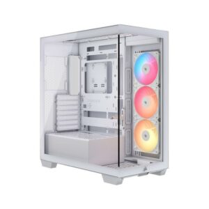 Corsair 3500X RS-R ARGB | E-ATX PC Case Include 3 ARGB Reverse Fans - White