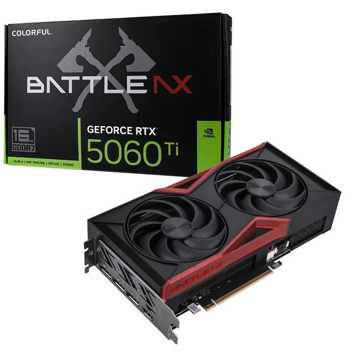 COLORFUL GeForce RTX 5060 Ti BATTLE AX DUO 16GB-V GDDR7