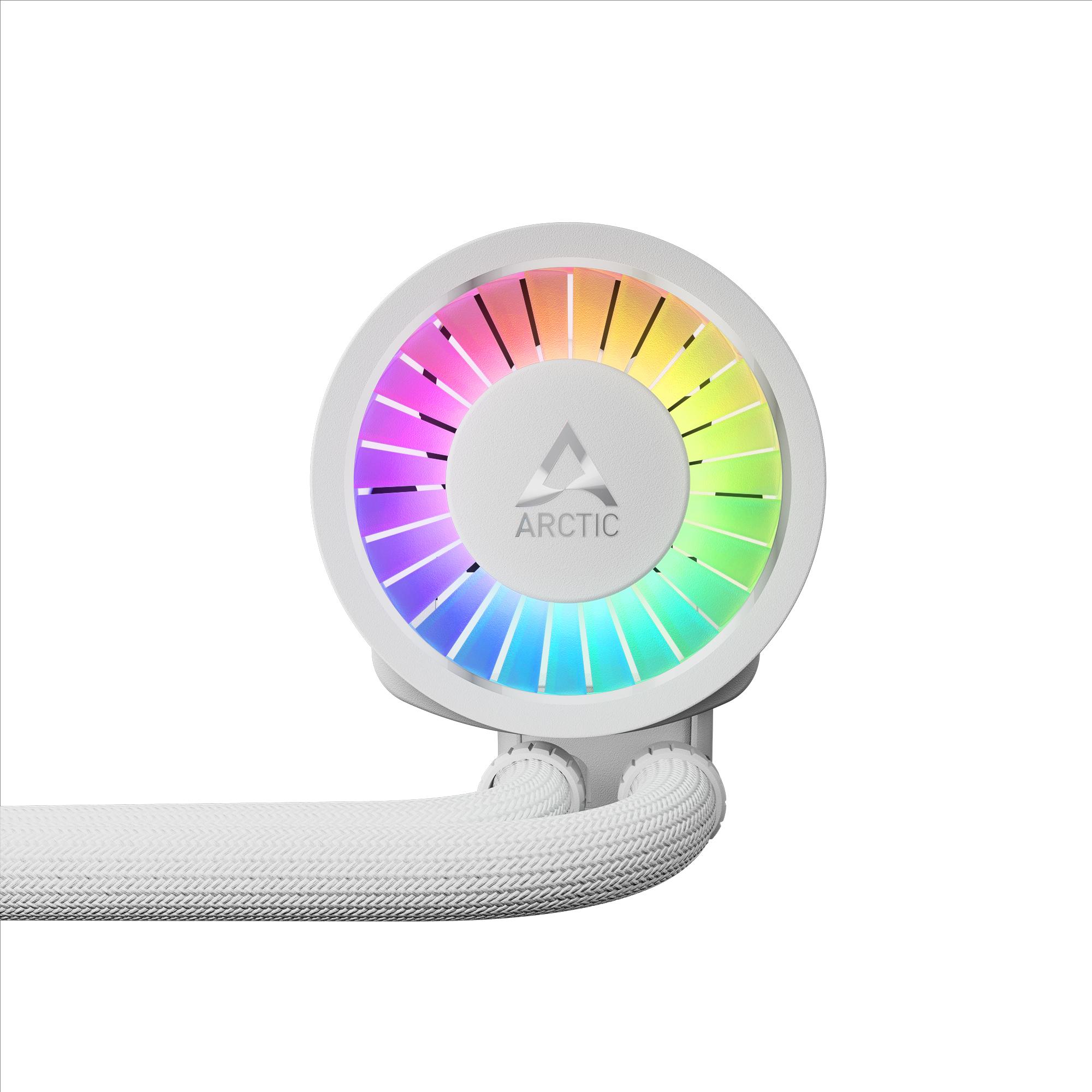 ARCTIC Liquid Freezer III Pro 240 A-RGB | Multi Compatible AIO CPU Water Cooler - White - Image 5