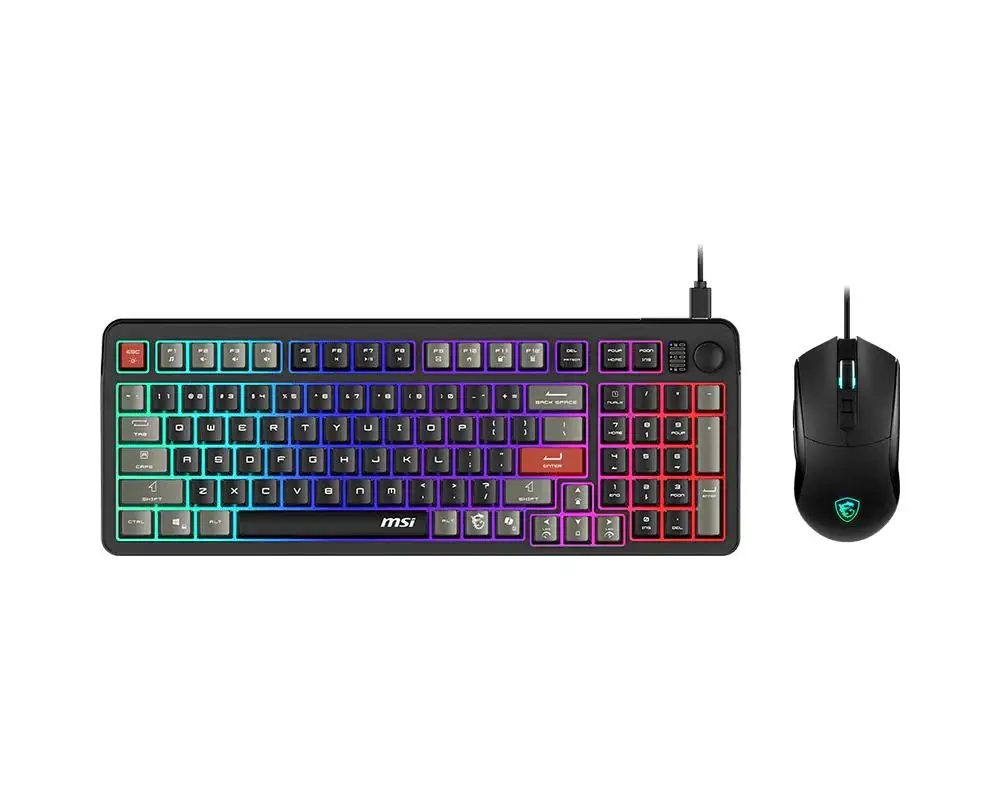 MSI FORGE GK110 COMBO RGB - Gaming Keyboard & Mouse