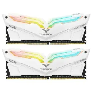 JualTeam Night Hawk RGB Gen 2 DDR4 16GB (2x8GB) 3000MHz &ndash; WHITE