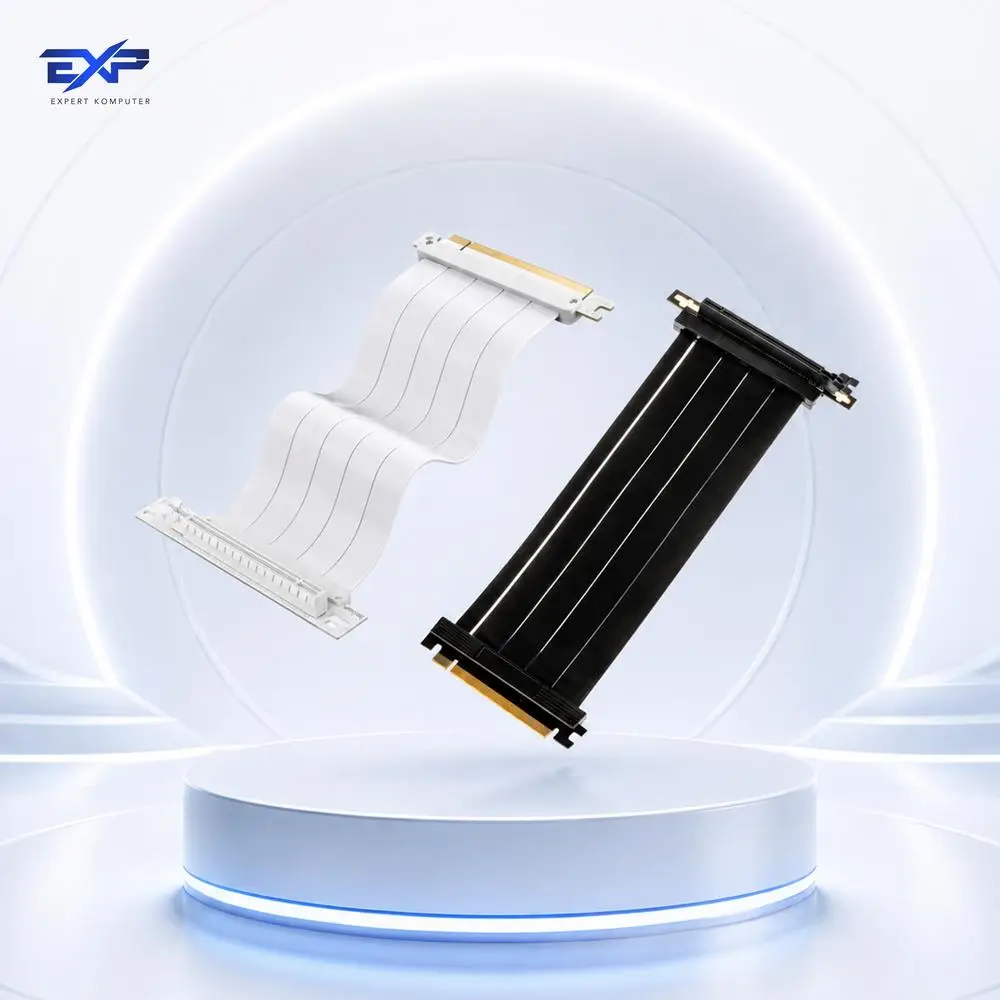 Riser Card untuk VBR i3, PCCooler i100 / K101 Pro | PCIe 4.0 20cm 90Degree - Black
