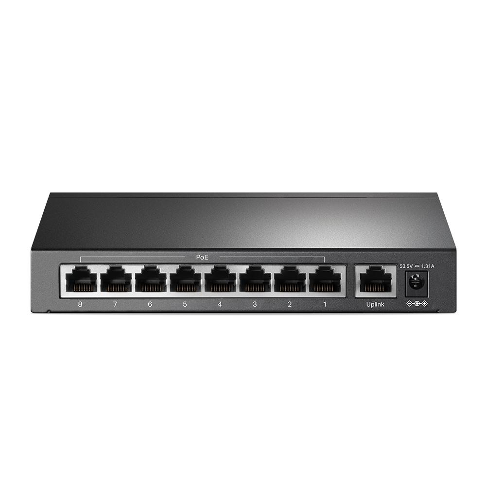 TP-LINK TL-SF1009P 9-Port 10/100Mbps Desktop Switch with 8-Port PoE+ - Image 3