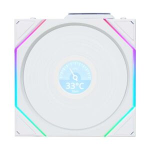 JualLian Li Uni Fan TL120 LCD Wireless – Fan Casing 120mm Single Pack – White