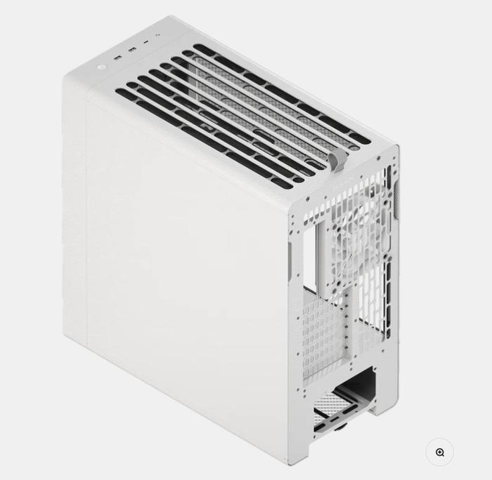 CASING HAVN BF 360 FLOW - Mid Tower E-ATX PC Case Include 3 Fan - White - Image 4