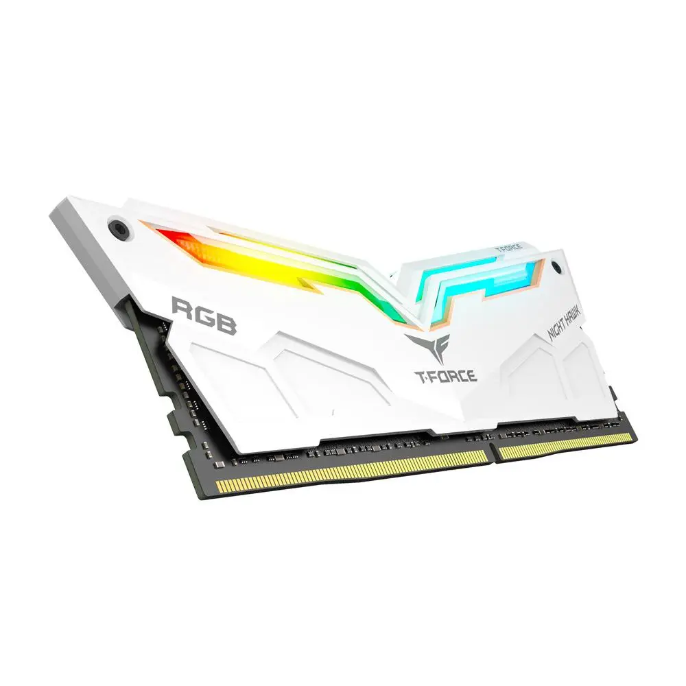 Team Night Hawk RGB Gen 2 DDR4 16GB (2x8GB) 3000MHz - WHITE - Image 2