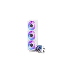 JualCooler Master MASTERLIQUID 360 CORE LCD 4&Prime; ARGB | AIO Cooler 360mm with LCD Display &ndash; WHITE