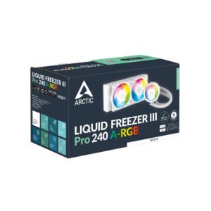 JualARCTIC Liquid Freezer III Pro 240 A-RGB | Multi Compatible AIO CPU Water Cooler &ndash; White