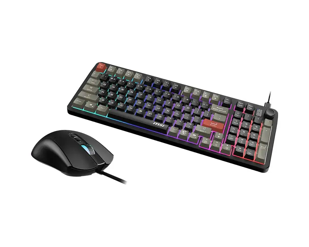MSI FORGE GK110 COMBO RGB - Gaming Keyboard & Mouse - Image 2