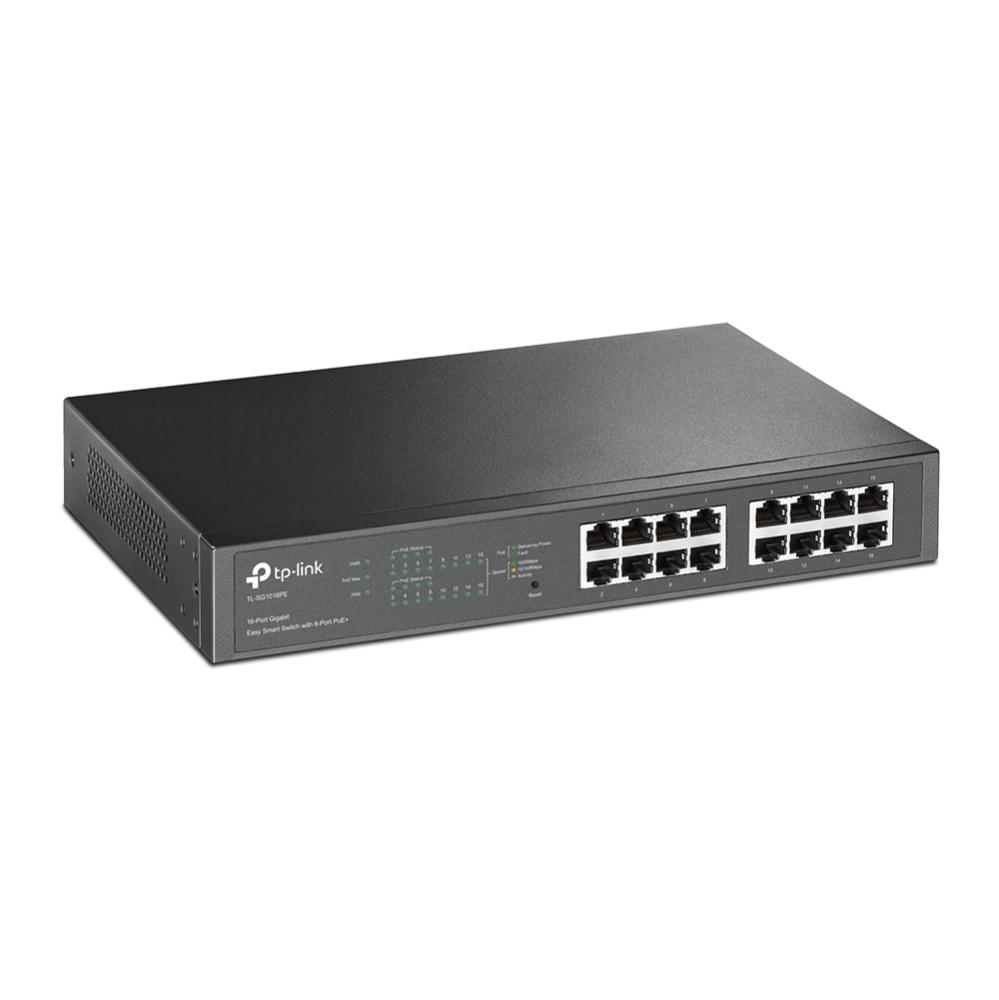 TP-LINK SG1016PE 16-Port Gigabit Easy Smart Switch With 8-Port PoE+ - Image 2
