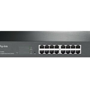 TP-LINK TL-SG1016DE Switch 16 Port Gigabit Easy Smart Metal 13" Housing