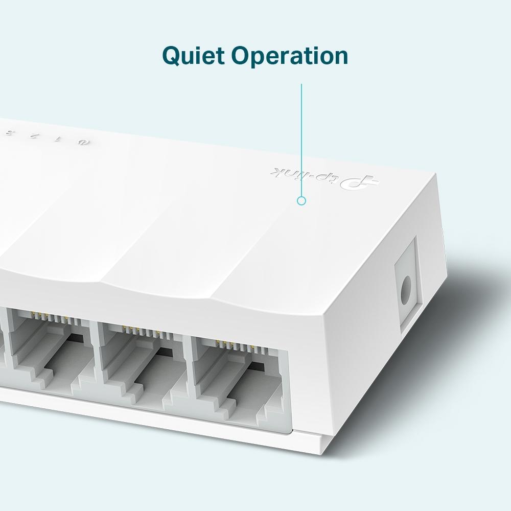 TP-LINK LS1005 5-Port 10/100Mbps Desktop Switch - Image 4