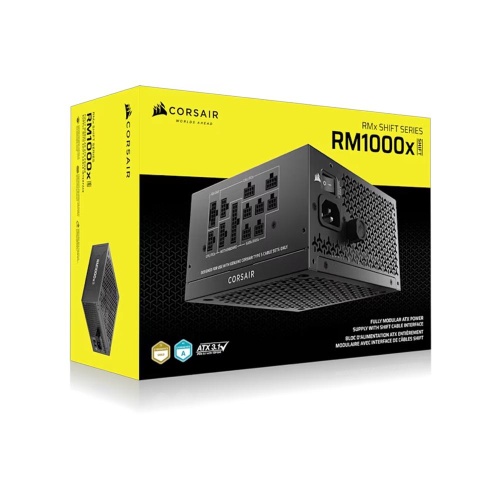Corsair RM1000X SHIFT / 1000RMX SHIFT (2025) Cybenetics Gold Fully Modular ATX 3.1 PCIe 5.1 - Image 9
