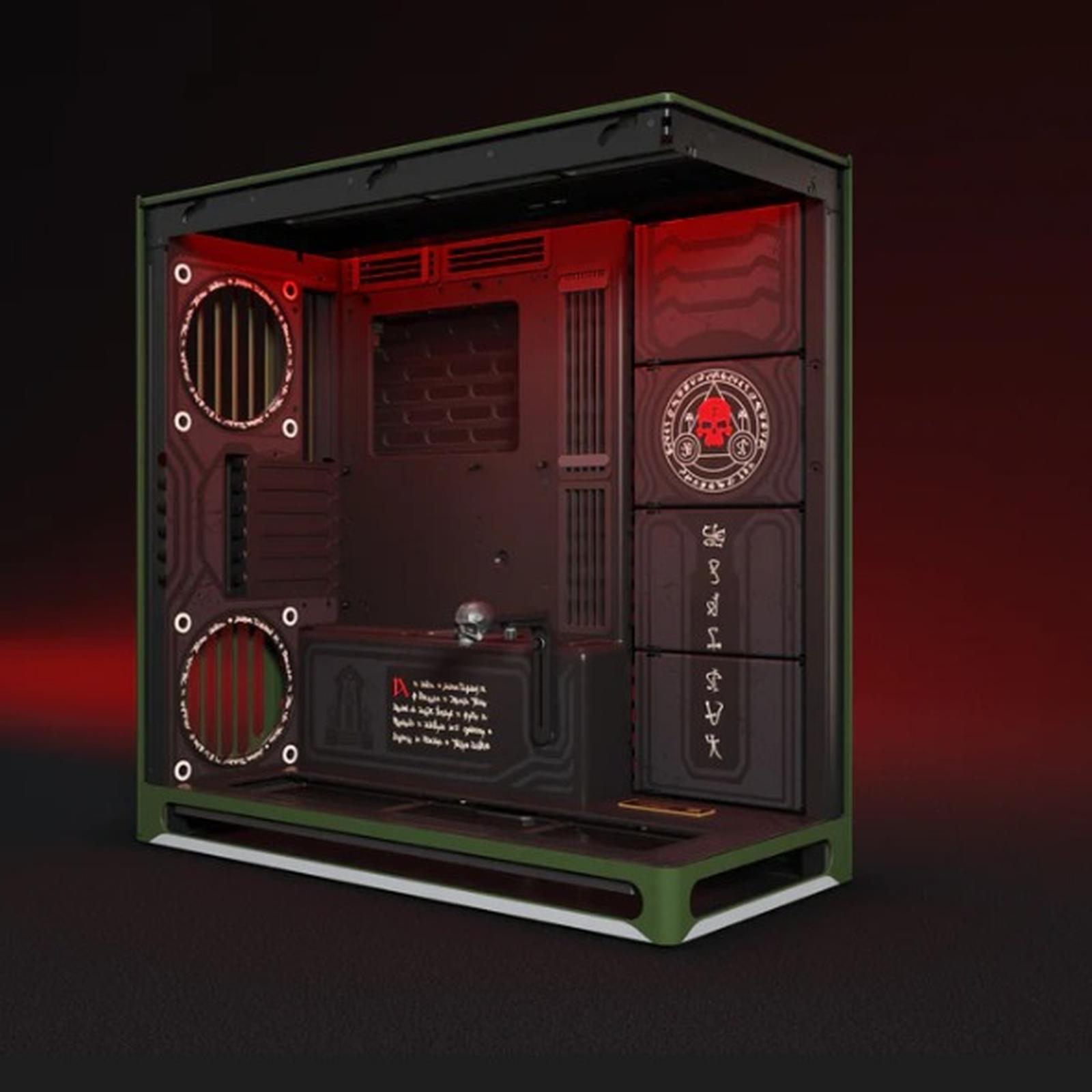 CASING HAVN HS 420 DOOM - E-ATX PC Case The Dark Ages Limited Edition